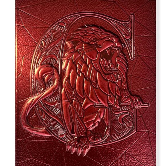 Harry Potter Sculpted Gryffindor Journal and House Crest Keychain Set - Picture 7 of 13